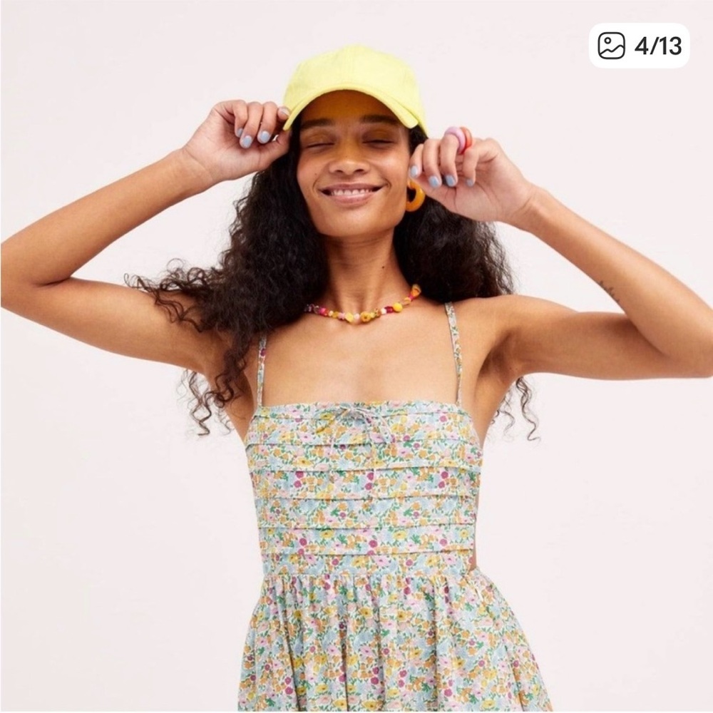 For Love And Lemons Multicolor Floral Midi Dress - Picture 4 of 13